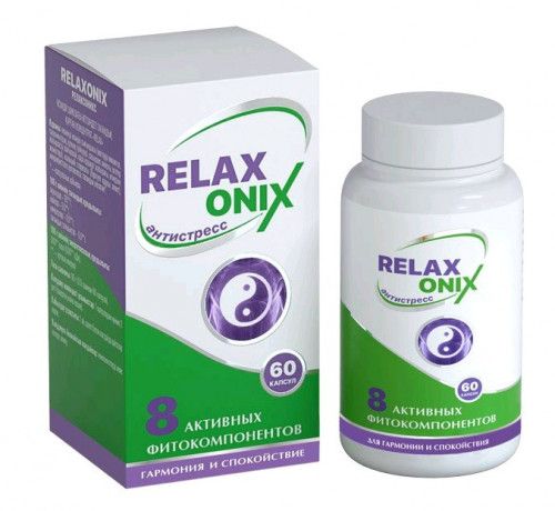 Фитокомплекс Relaxonix капсулы антистрессового действия Алтайский нектар 60 капсул