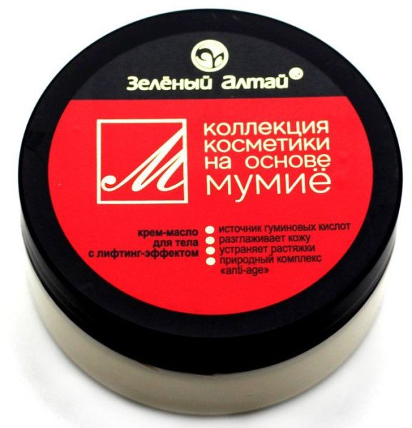 Зеленый Алтай крем-масло для тела с мумие 150мл фотография