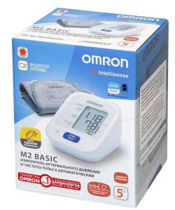 Тонометр Omron M2 basic автоматический