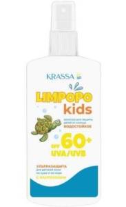 Krassa Limpopo Kids молочко солнцезащитное детское SPF-60+ 150мл