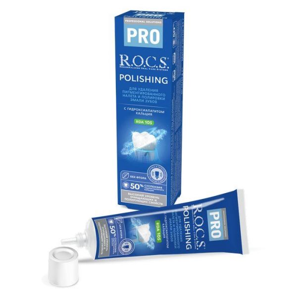 Рокс pro Зубная паста Polishing полировочная 35гр фотография