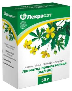 Лапчатка прямостоячая калган (корень) чайный напиток, 50 г