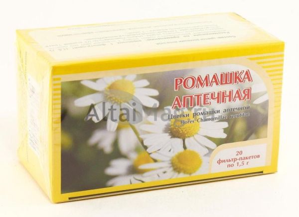 Ромашка цветки (аптечная), 20 пакетиков фотография
