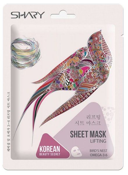 Шери Лифтинг-маска Экстракт ласточкиного гнезда и Омега-3-6 25г фотография
