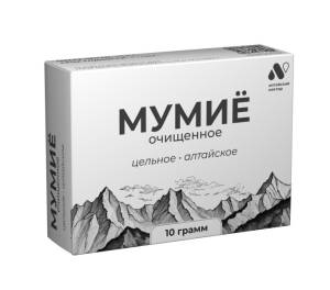 Мумие цельное БАД Алтайский Нектар 10г
